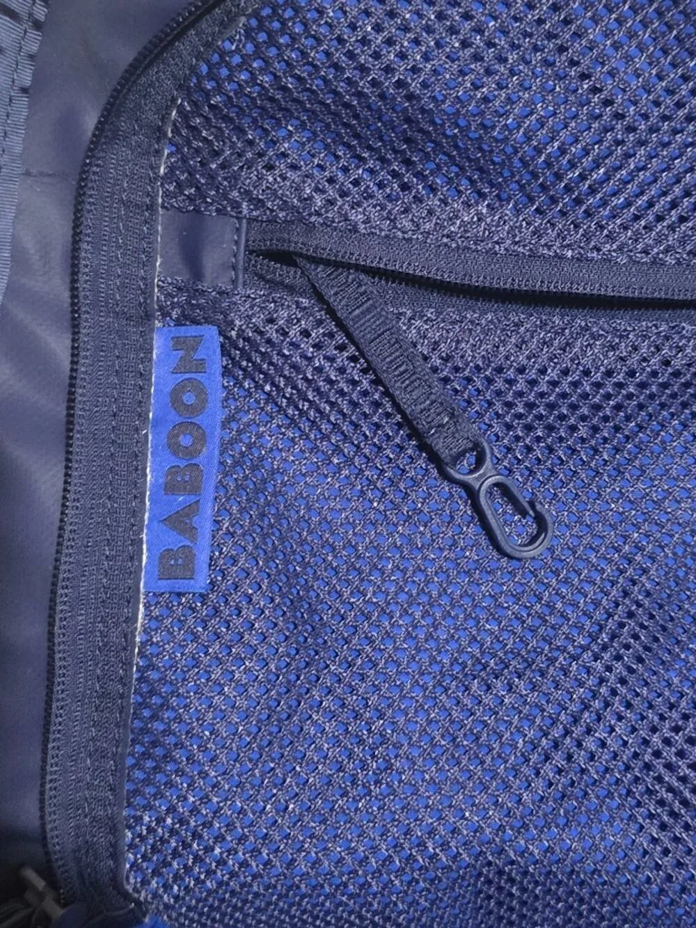 Baboon to the Moon Go Bag 40L Duffle Backpack - Blue